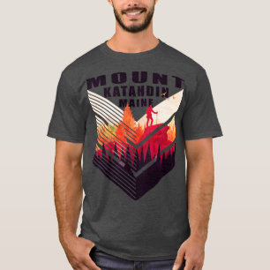 Mount Katahdin Maine Baxter State Park Appalachian T Shirt