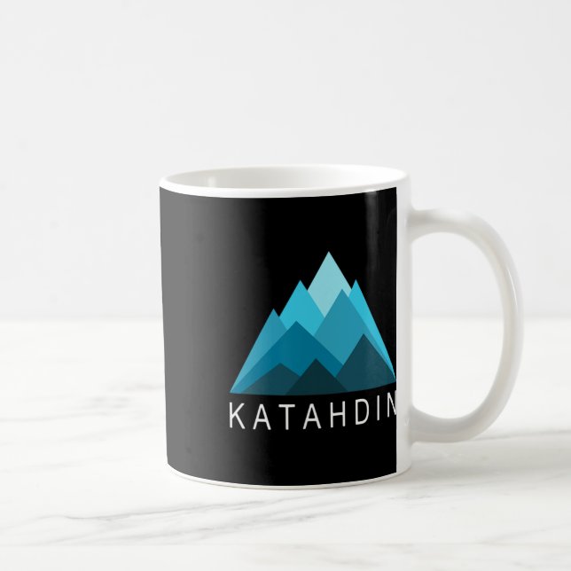 Mount Katahdin Maine Berg Vandring  Kaffemugg (Höger)