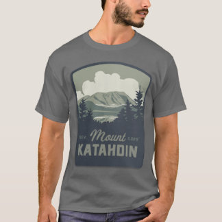 Mount Katahdin Maine T Shirt