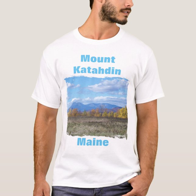 Mount Katahdin T Shirt (Framsida)