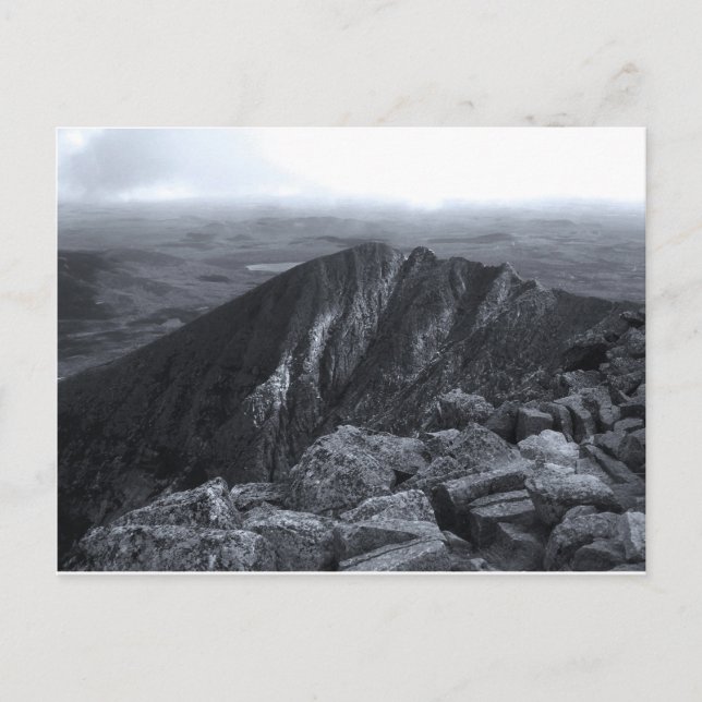 Mount Katahdin Vykort (Framsida)