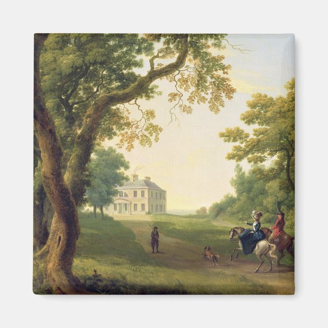 Mount Kennedy, County Wicklow, Irland, 1785 (olja) Magnet (Framsidan)