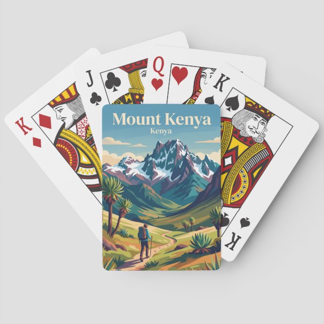 Mount Kenya Casinokort (Baksidan)