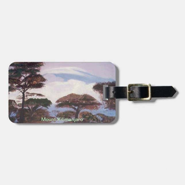 Mount Kilimanjaro - bagagemärkre Bagagebricka (Horisontell Framsida)