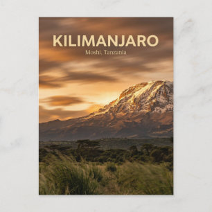Mount Kilimanjaro, Moshi, Kilimanjaro Region → Kil Vykort