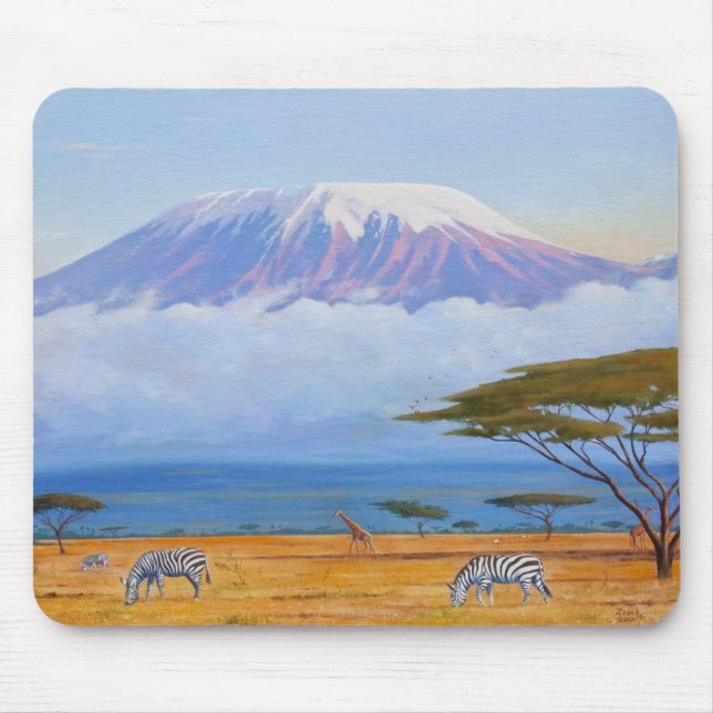 Mount Kilimanjaro Musmatta (Framsidan)