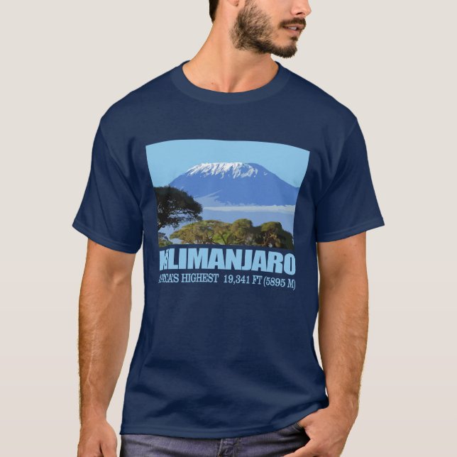Mount Kilimanjaro T Shirt (Framsida)