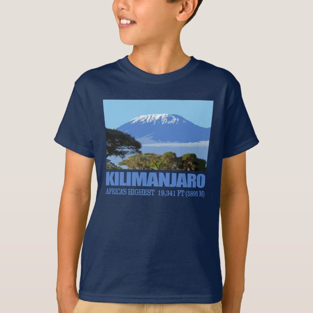 Mount Kilimanjaro T Shirt (Framsida)