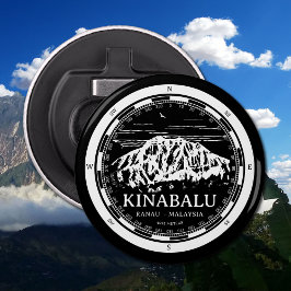 Mount Kinabalu - Ranau Malaysia Sabah Illustration Flasköppnare