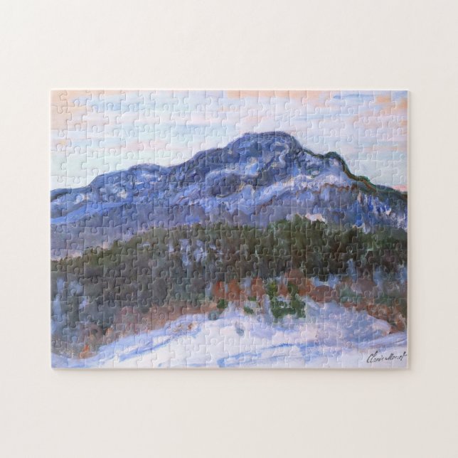 Mount Kolsaas, Norge Monet Fine Art Pussel (Horisontell)