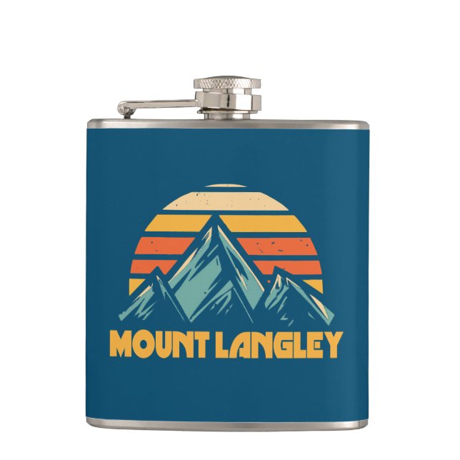 Mount Langley California Retro Turcos Fickplunta (Framsidan)
