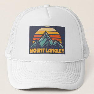 Mount Langley California Retro Turcos Keps
