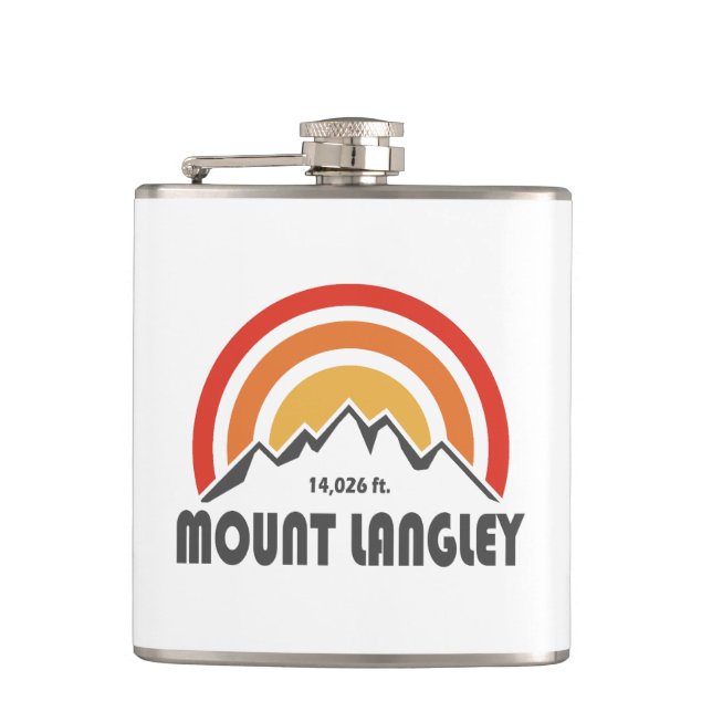 Mount Langley Kalifornien Fickplunta (Framsidan)