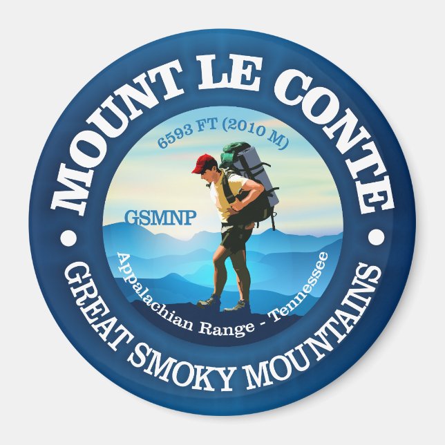 Mount Le Conte (C) Magnet (Framsidan)