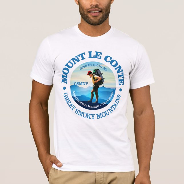 Mount Le Conte (C) T Shirt (Framsida)