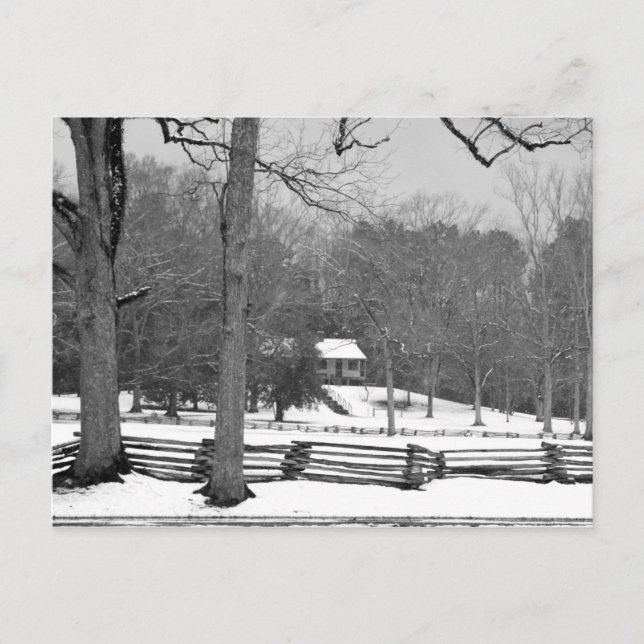 Mount Locust Inn - Natchez Trace Parkway Vykort (Framsida)