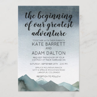 Mount Loving Inbjudningar