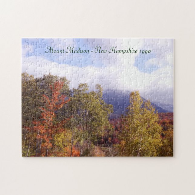 Mount Madison New Hampshire Pussel (Horisontell)