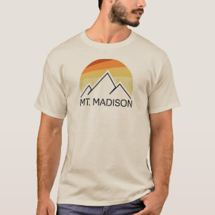 Mount Madison New Hampshire Retro T Shirt