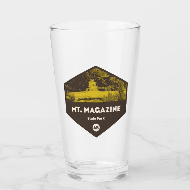 Mount Magazine State Park Arkansas Glaskopp (Framsida)