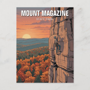 Mount Magazine State Park Arkansas Resa Vykort