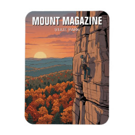 Mount Magazine State Park Arkansas Travel Magnet