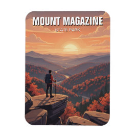 Mount Magazine State Park Arkansas Travel Magnet
