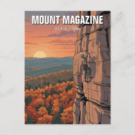 Mount Magazine State Park Arkansas Travel Vykort