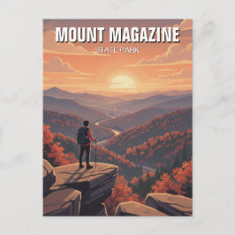 Mount Magazine State Park Arkansas Travel Vykort