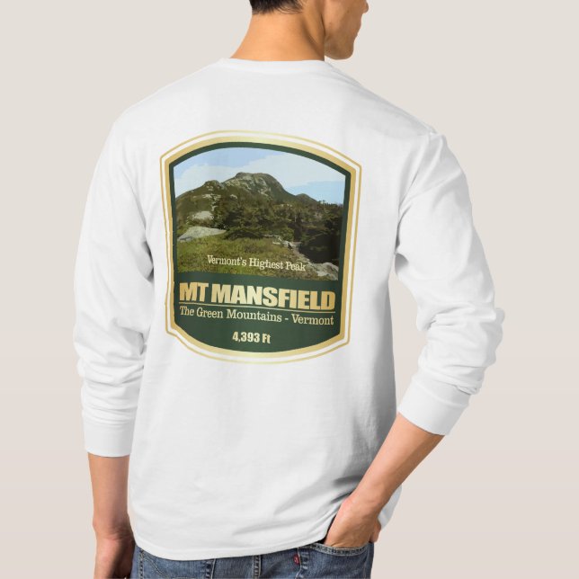 Mount Mansfield (PF) T Shirt (Baksida)
