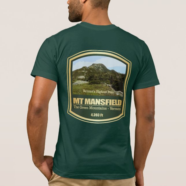 Mount Mansfield (PF) T Shirt (Baksida)