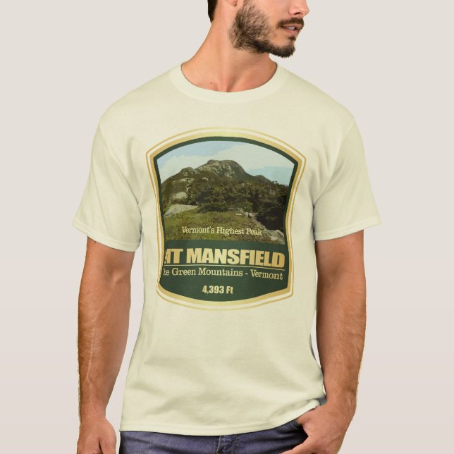 Mount Mansfield (PF) T Shirt (Framsida)