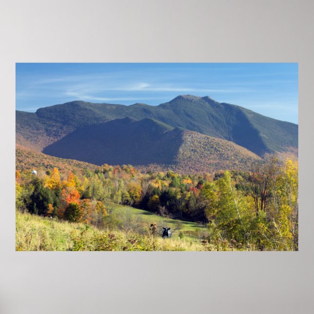 Mount Mansfield, Vermont Poster (Framsidan)