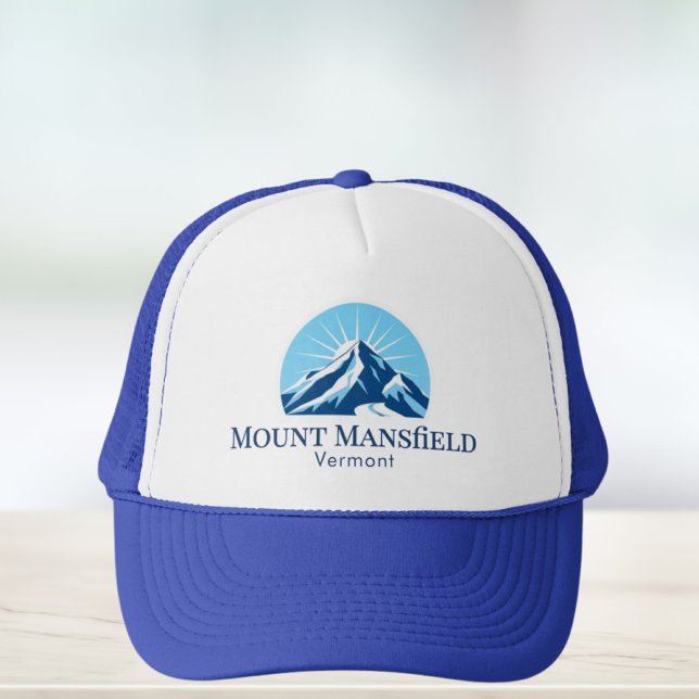 Mount Mansfield Vermont skidort Mössa Keps (Skapare uppladdad)