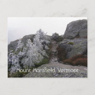 Mount Mansfield, Vermont Vykort