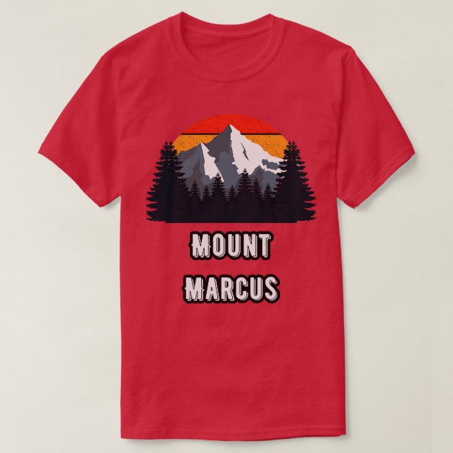 Mount Marcus Baker TShirt 1 T Shirt (Design framsida)