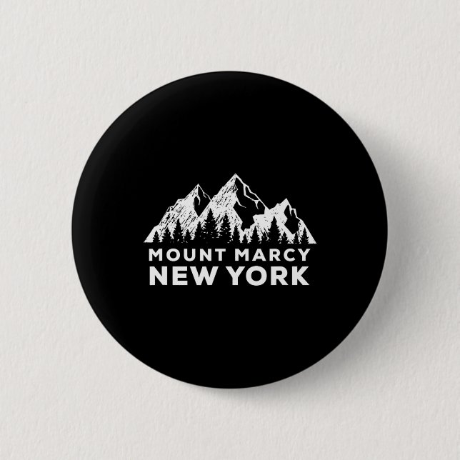 Mount Marcy New York Klättring Och Vandring Berg  Knapp (Framsida)