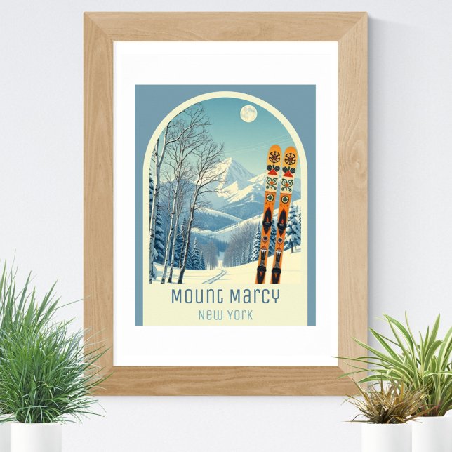 Mount Marcy New York ski resort  Poster (Skapare uppladdad)