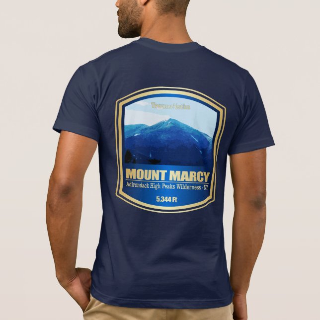 Mount Marcy (PF) T Shirt (Baksida)