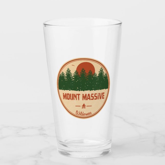 Mount Massive Wilderness Colorado Glaskopp (Framsida)