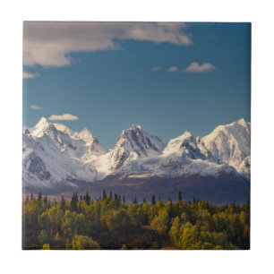 Mount McKinley   Alaska Kakelplatta