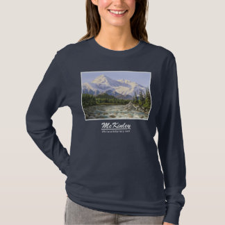 Mount McKinley utslagsplatsskjorta - den Denali T-shirt