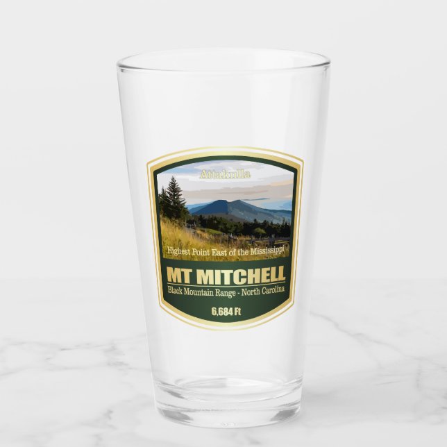 Mount Mitchell (PF) Glaskopp (Framsida)