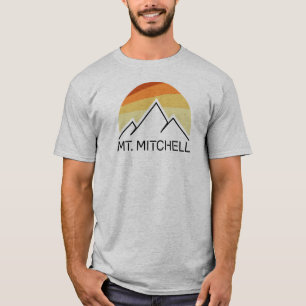 Mount Mitchell Retro T Shirt
