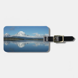 Mount Moran-reflektion vid Grand Teton Bagagebricka