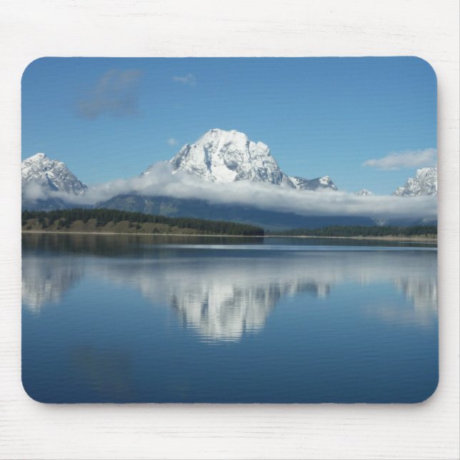 Mount Moran-reflektion vid Grand Teton Musmatta (Framsidan)