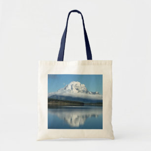 Mount Moran-reflektion vid Grand Teton Tygkasse