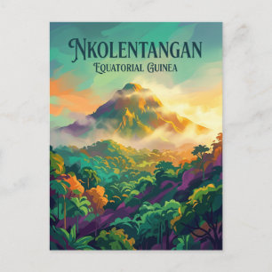 Mount Nkolentangan Ekvatorialguinea Vykort