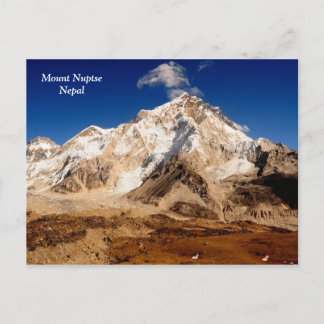 Mount Nuptse Vykort