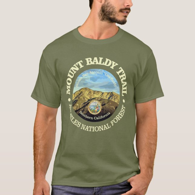 Mount Old Baldy T Shirt (Framsida)